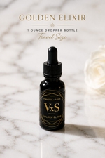 Load image into Gallery viewer, Vinnetta x Sadie Golden Elixir 1 oz travel size dropper bottle — luxury facial oil by Vinnetta Scrivo Beauty
